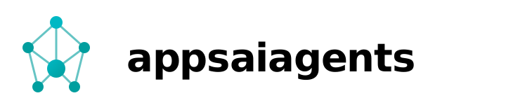 appsaiagents logo on dark